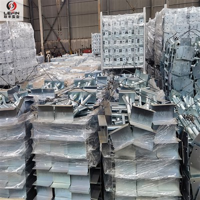 Azzar galvanizzat Screw Scaffold Jack